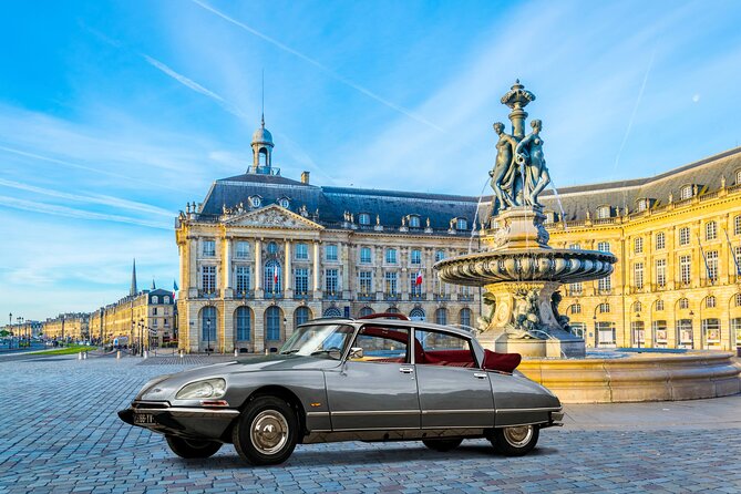 3H private city tour of Bordeaux and vineyard in a Citroën DS - Key points before you book