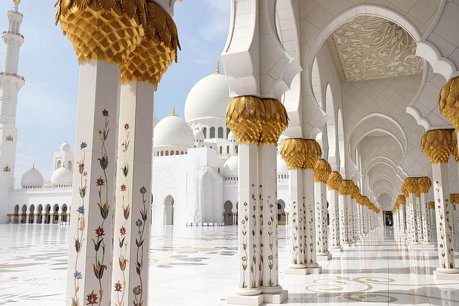 Abu Dhabi City Tour, Emirates Palace, Grand Mosque, Louvre Museum - Miraj Islamic Art Gallery and Heritage Village