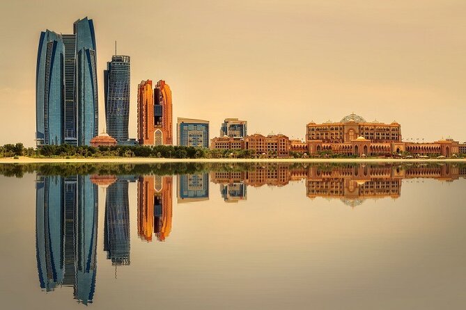 Abu Dhabi City Tour from Dubai: Qasr Al Watan, Emirates Palace, Mosque - Ferrari World is a photo stop on Yas Island