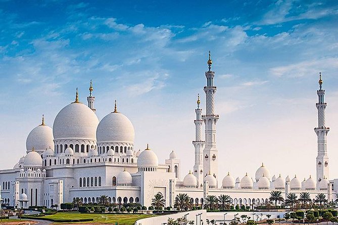 Abu Dhabi Full-Day Tour from Dubai With Gold Coffee At Emirates Palace - Sheikh Zayed Grand Mosque: give this stop your full attention