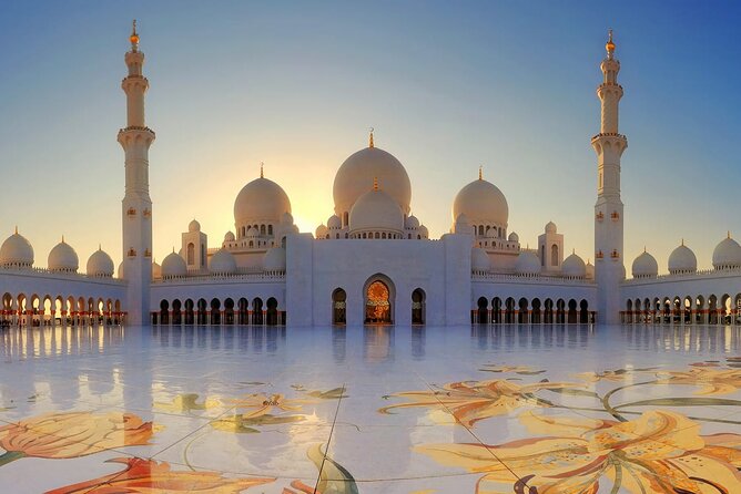 Abu Dhabi Grand Mosque, Etihad Towers & Royal Palace Visit from Dubai - Sheikh Zayed Grand Mosque and its white marble detail