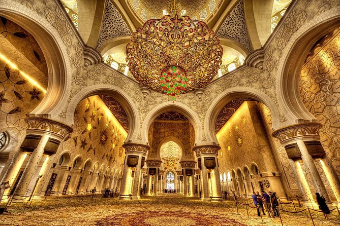 Abu Dhabi Mosque with Qasr Watn and Lunch at Emirates Palace - A polished Abu Dhabi day from a Dubai hotel