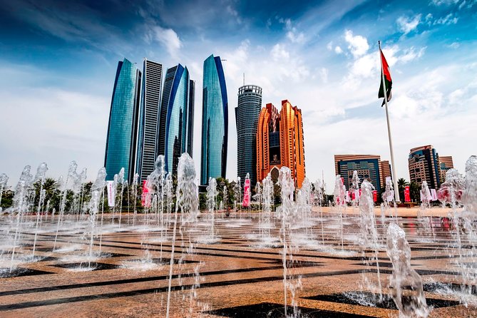 Abu Dhabi Private Tour with Qasr Al Watan & Gold Cappuccino at Emirates Palace - The Corniche and Al Bateen drive
