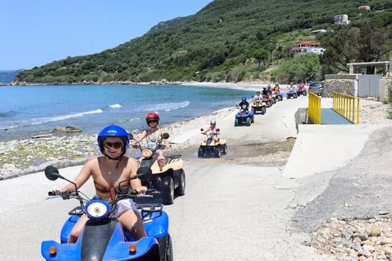 Agios Gordios: Corfu ATV Quad Tour with Lunch at Pink Palace - Key points to know before booking