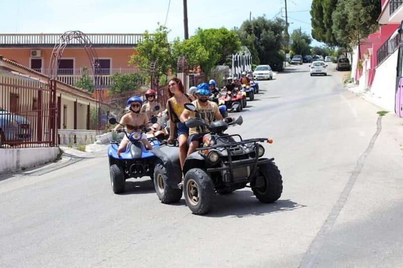 Agios Gordios: Corfu ATV Quad Tour with Lunch at Pink Palace - Lunch at a local tavern