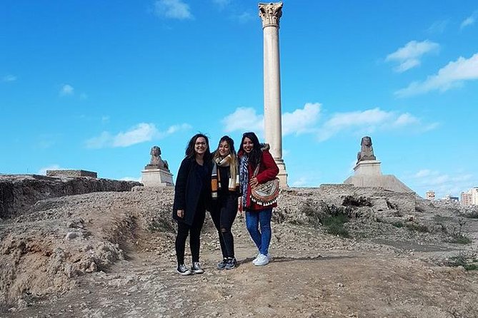 Alexandria Library & Pompeii's Pillar Montazah Palace Citadel of Qaitbay - Why Alexandria works so well as a one-day outing