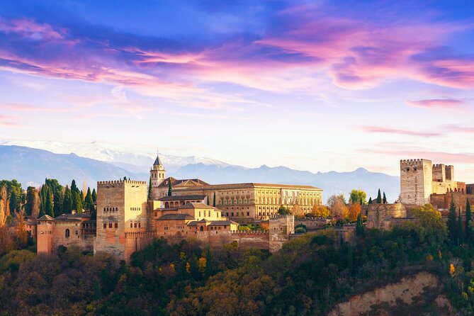 Alhambra al Completo, nazaries palaces, generalife palace - Partal Palace and the palace towers