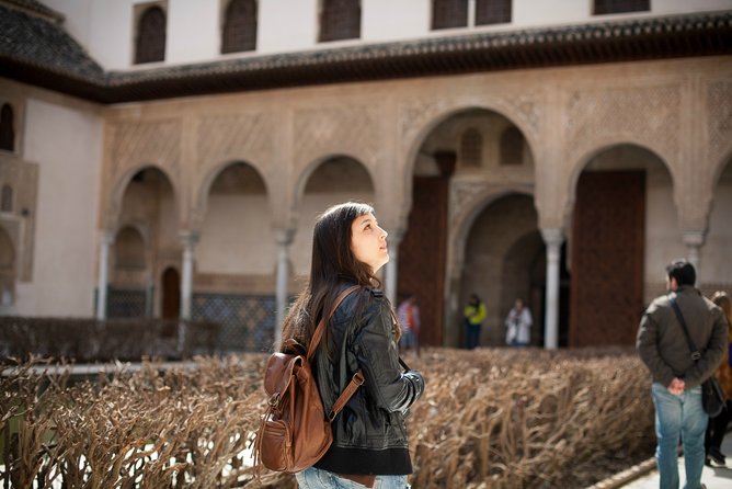 Alhambra Tour and Nazaries Palaces with Hammam Massage Experience - The Nasrid Palaces and their quiet detail