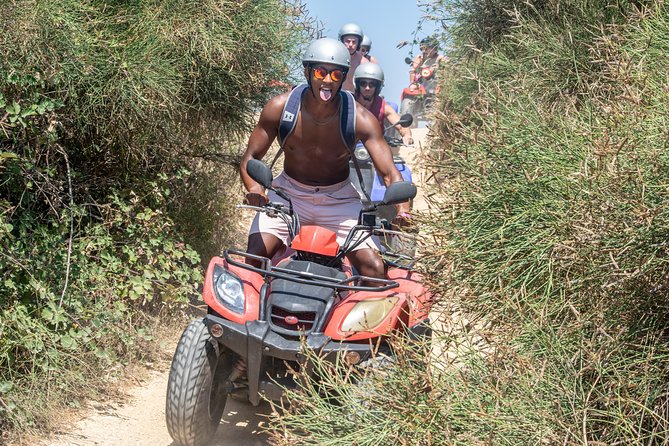 ATV Quad Guided Sightseeing/ Exploring Tour@The Pink Palace Corfu - Ano Pavliana and the Agios Ilias church