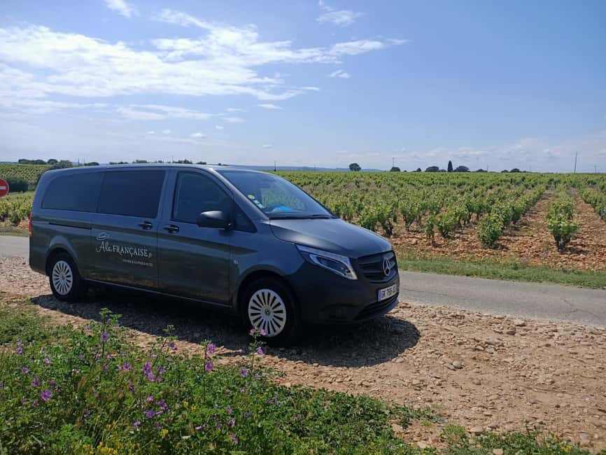 Avignon: Full-Day Châteauneuf du Pape Wines & Luberon Tour - Lacoste and the Marquis de Sade’s castle