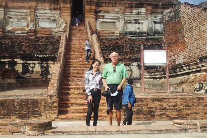 Ayutthaya Ancient Capital, Temples & Summer Palace Private Tour - Wat Chaiwatthanaram closes with Ayutthayan grandeur