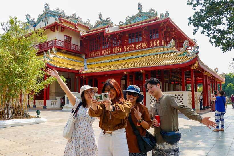 Ayutthaya One Day: Famous Temples & Bang Pa-In Palace Tour - Wat Yai Chai Mongkhon and its long Buddha rows