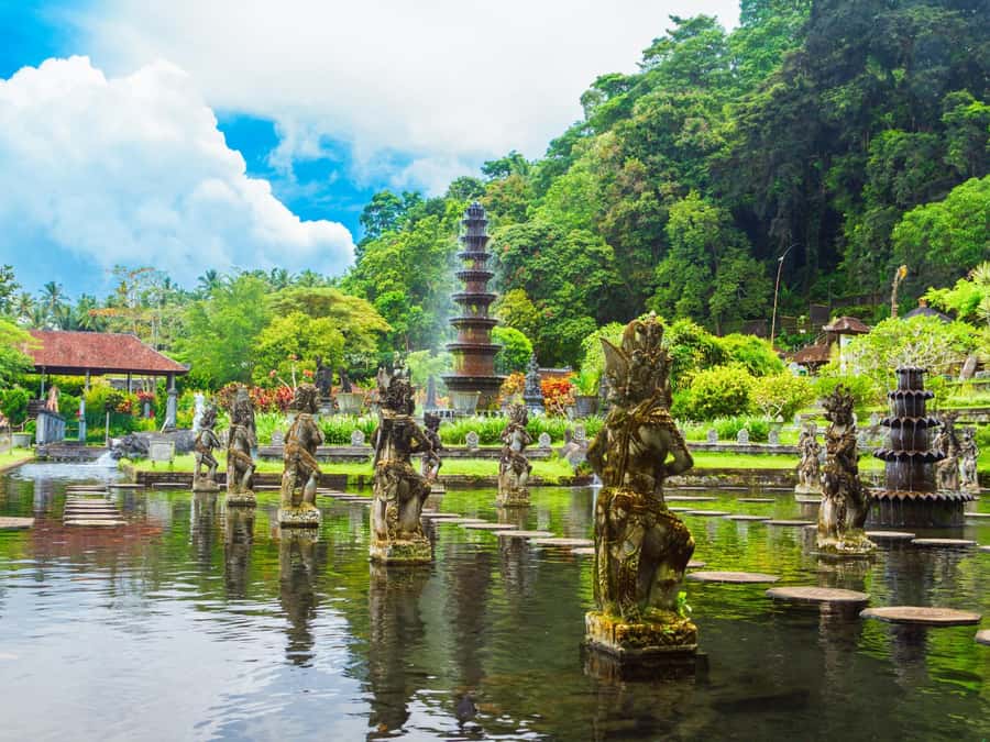 Bali: Lempuyang Temple, Water Palace, and Waterfall Tour. - Rice terraces and the subak farming system