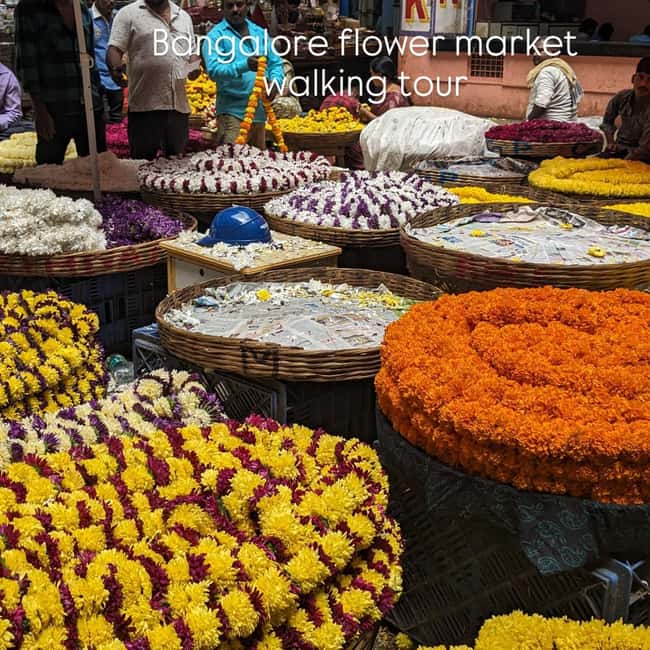 Bangalore Walking Tour KR Flower Market,Fort,Tippu palace - Fruit, vegetables, and a little shopping time