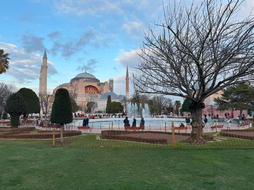 Basilica Cistern, Hagia Sophia, Blue Mosque & Topkapi Palace - Why this route works for a first day in Istanbul