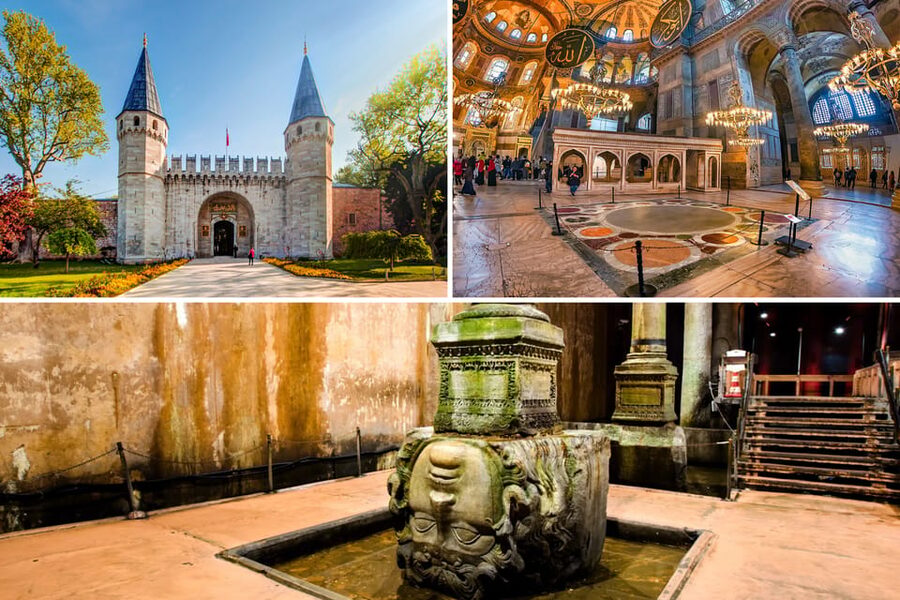 Basilica Cistern &Topkapi Palace &Hagia Sophia Combo Tickets - Starting at Topkapi Palace and the Harem