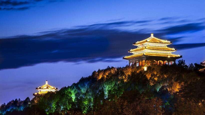 Beijing：Jingshan Park (Palace Museum Garden) Ticket - Climbing Prospect Hill for the Forbidden City view