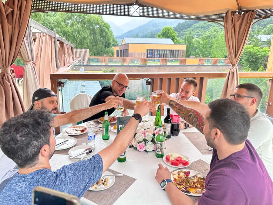 Beijing: Mutianyu Great Wall & Summer Palace Day Tour - Meeting at Heping Xiqiao and starting the bus ride