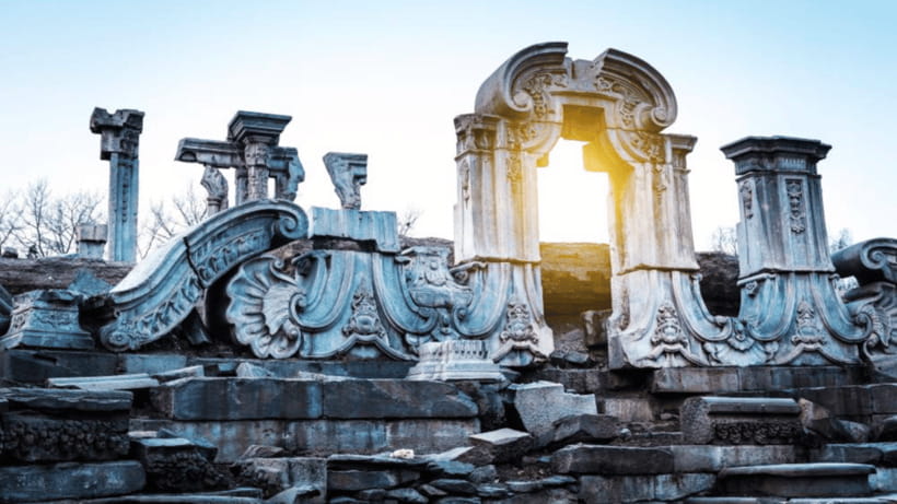 Beijing: Old Summer Palace Ruins Park Admission Ticket - Finding your way through the ruins