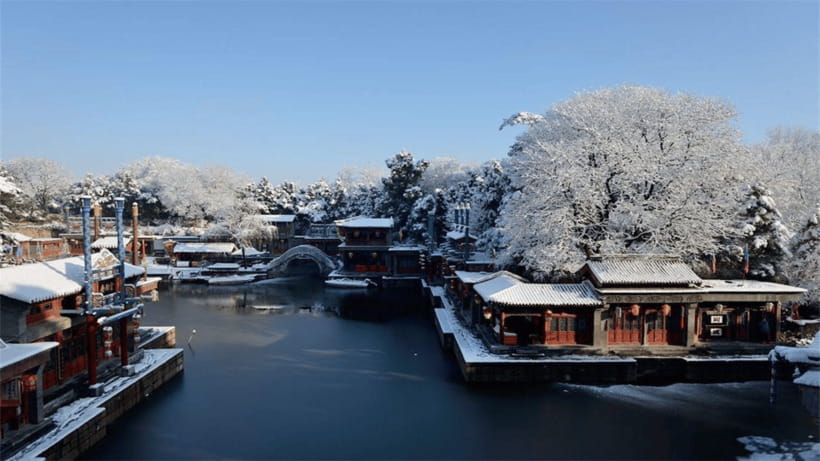Beijing: Summer Palace Entrance(combo/tour opt) - Suzhou Street, temples, and smaller corners