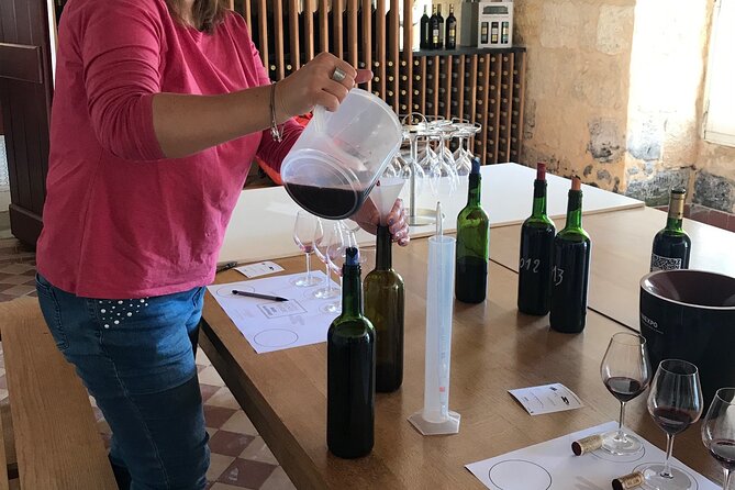 Blending workshop and tour of the chateau - Key points at a glance