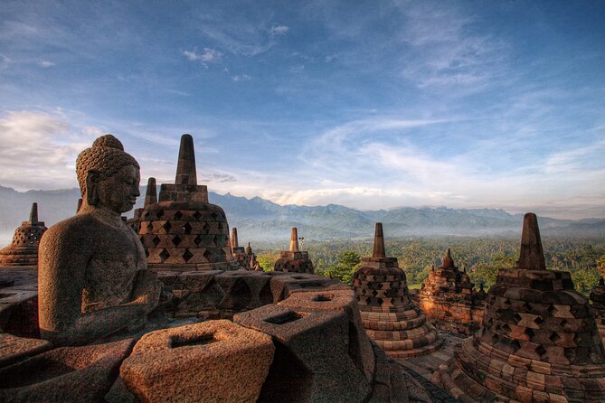 Borobudur Climb To The Top, Prambanan Temple, Yogyakarta Palace - Three landmark stops from Buddhist Java to Hindu Prambanan
