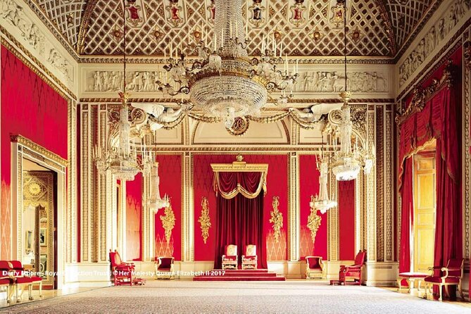 Buckingham Palace Entrance Ticket & British Royalty Guided Tour - What makes the interior worth seeing