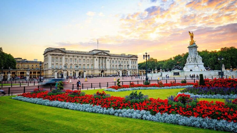 Buckingham Palace State Rooms Entry & Royal London Audio App - The Grand Staircase and the formal route inside