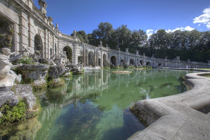 Caserta Royal Palace & Gardens Small Group Tour with Shuttle - Fountains, waterfalls, and the English Gardens