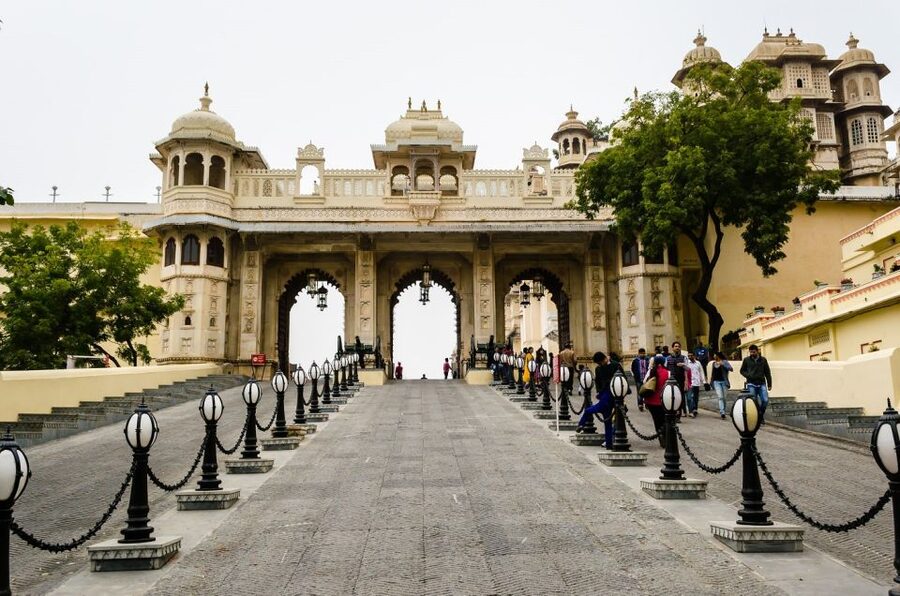 City Palace Udaipur Express visits with english speaks guide - Inside the museum during the 90-minute visit