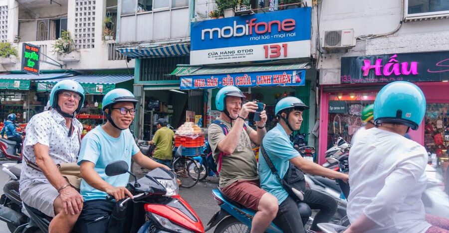 City Tour By Motorbike w/ War Museum & Reunification Palace - Starting with Saigon’s French colonial center