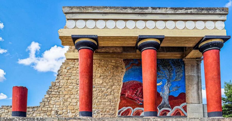 Crete: Knossos Palace, Heraklion City, Market Guided Tour - Minoan Farm and the Cretan food stop