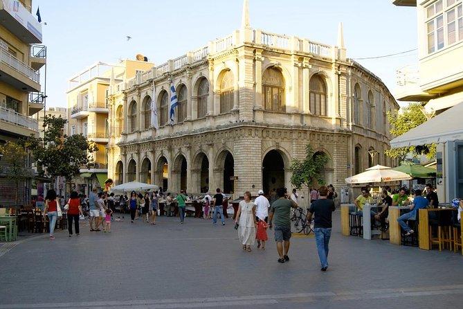 Crete private tour: Knossos Palace and Heraklion Town - Heraklion brings you back to modern Crete