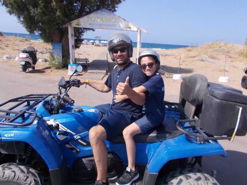 Crete: Quad Safari with Monastery, Malia Palace and Lunch - Sisi, lunch, and the final swim