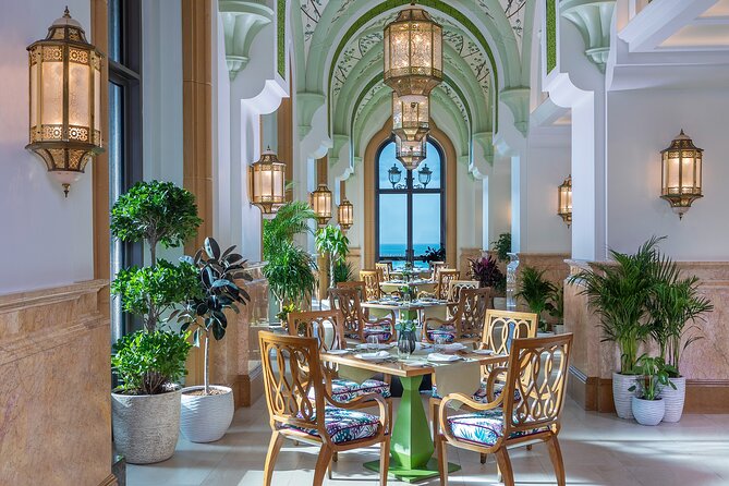 Dining Experience at iconic Emirates Palace Abu Dhabi - Episodes afternoon tea on the fourth floor