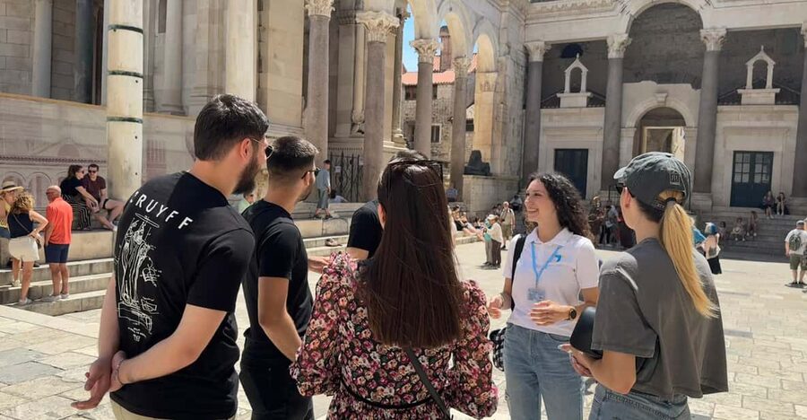 Diocletian's Palace & Old Town Split Walking Tour - Vestibul, the palace’s memorable threshold