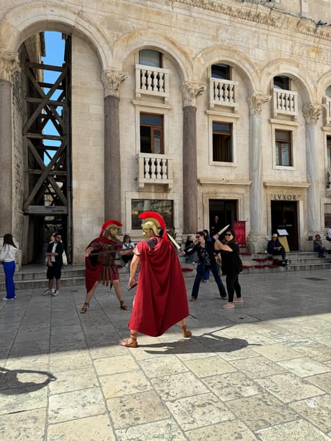 Diocletian's Palace & Old Town Split Walking Tour - Peristil, the palace’s grand central square
