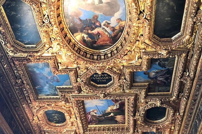 Doge's Palace Guided Tour - Titian, Tintoretto, and Veronese overhead