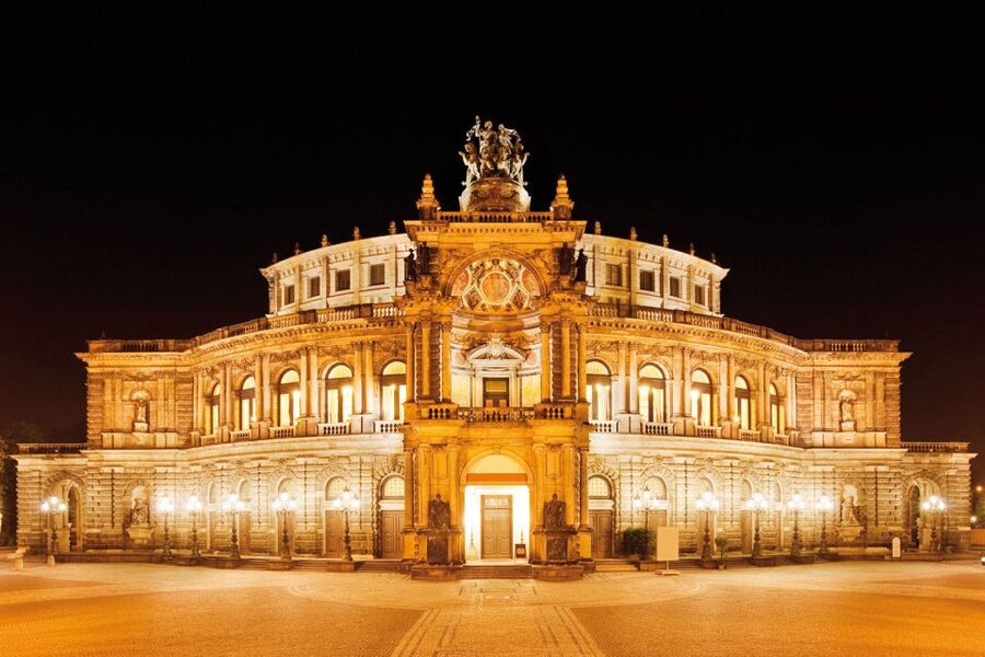 Dresden: Semperoper und Residenzschloss - Key points at a glance