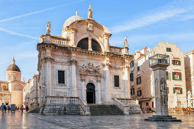 Dubrovnik Rector's Palace Cultural History Museum Tour - St. Blaise Church and the square outside