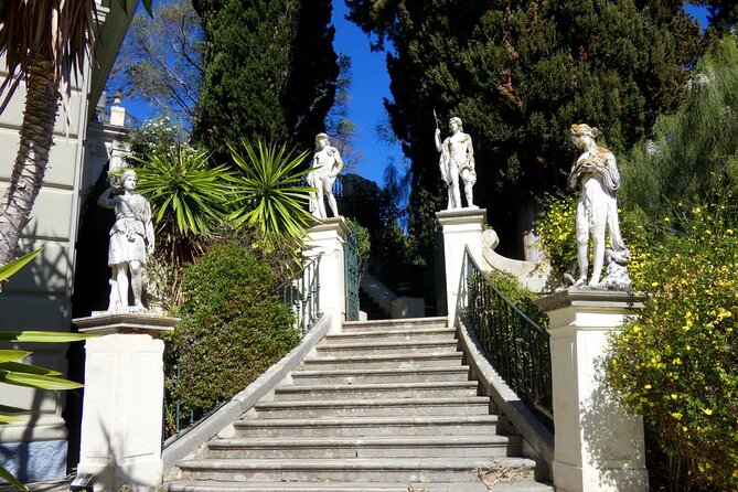 e-MTB Tour Agii Deka - Stavros Mountain - Achilleion Palace - Benitses, from fishing village to tourist harbor