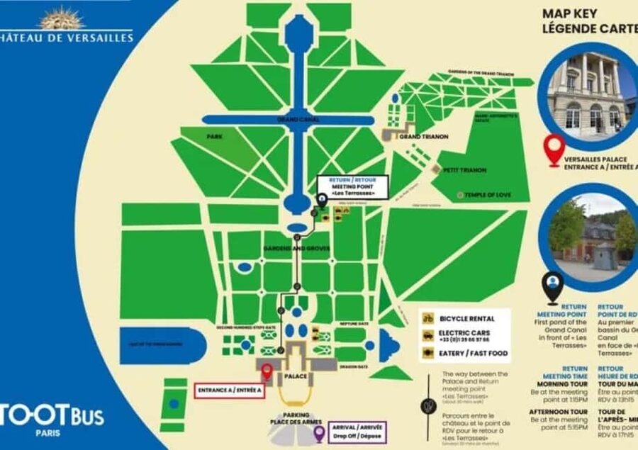 Excursion from Paris to Versailles Palace by Tootbus - Grand Trianon, Petit Trianon, and Queen’s Hamlet