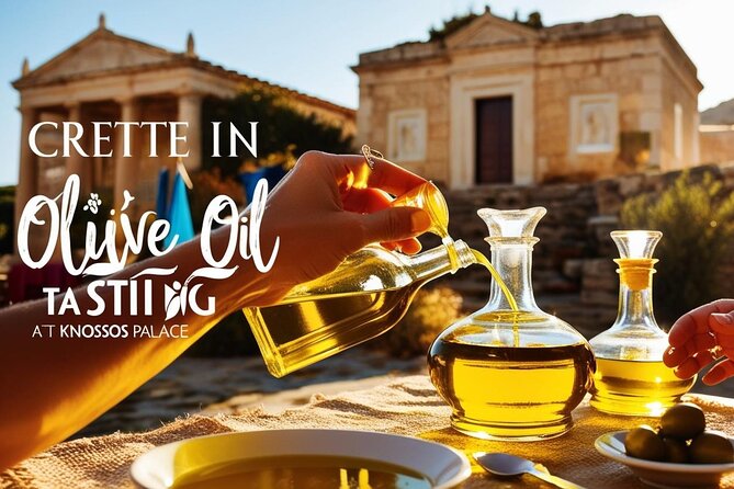 Experience of Olive Oil Tasting Crete , Visit the Knossos Palace - What this Crete experience really offers