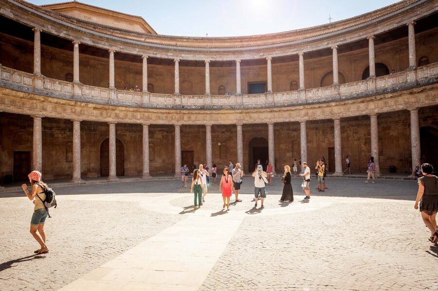 Fast-Track Alhambra & Nasrid Palaces Guided Tour - Charles V Palace and the Bath of the Mosque