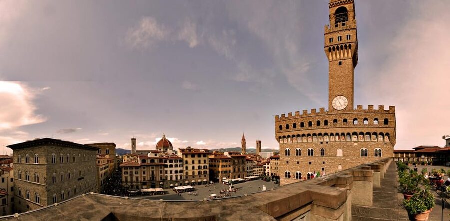Florence: Arnolfo Tower Climb & Palazzo Vecchio Entry Ticket - Seeing the Hall of the Five Hundred