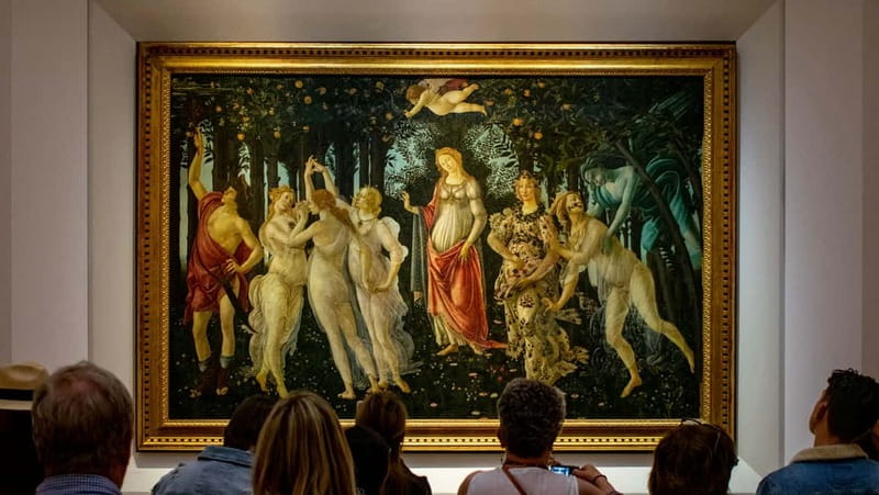 Florence: Museum Pass–David, Uffizi, Pitti Palace & Gardens - Afternoon among Botticelli and Caravaggio at the Uffizi