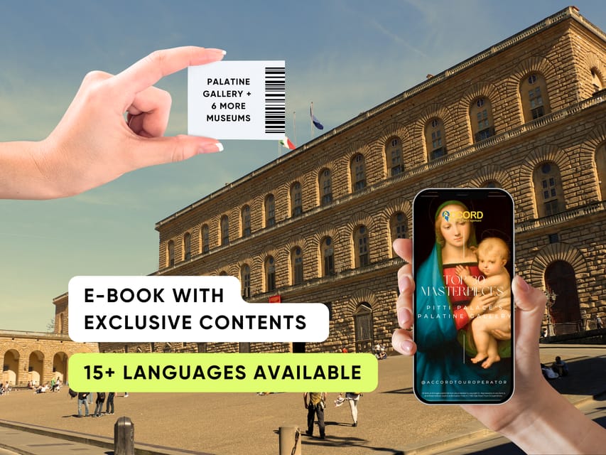 Florence: Pitti Palace 7 Museums Entrance Ticket & eBook - Key points to know before you go