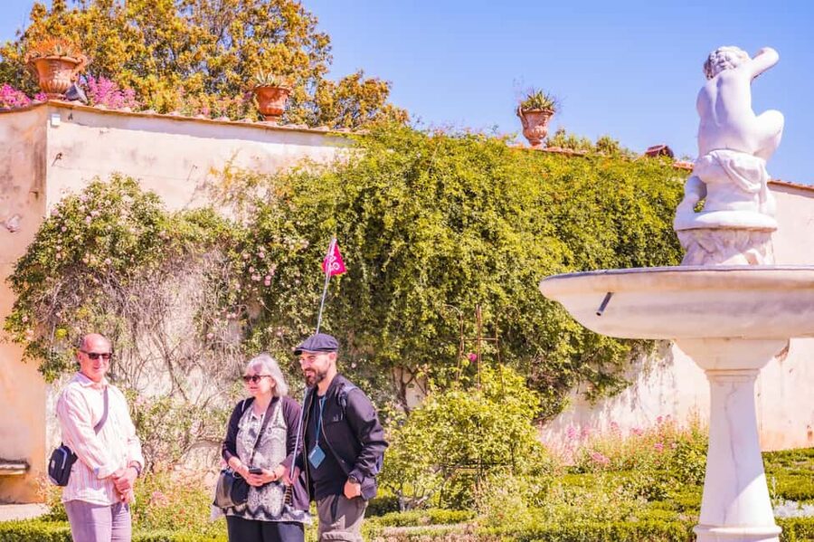 Florence: Pitti Palace and Boboli Gardens Guided Tour - Buontalenti Grotto, Neptune Fountain, and Amphitheater