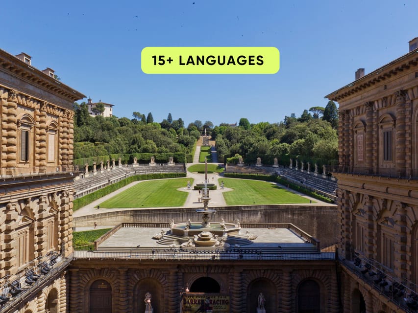 Florence: Pitti Palace and Boboli Gardens Ticket & eBook - Key points to know before booking