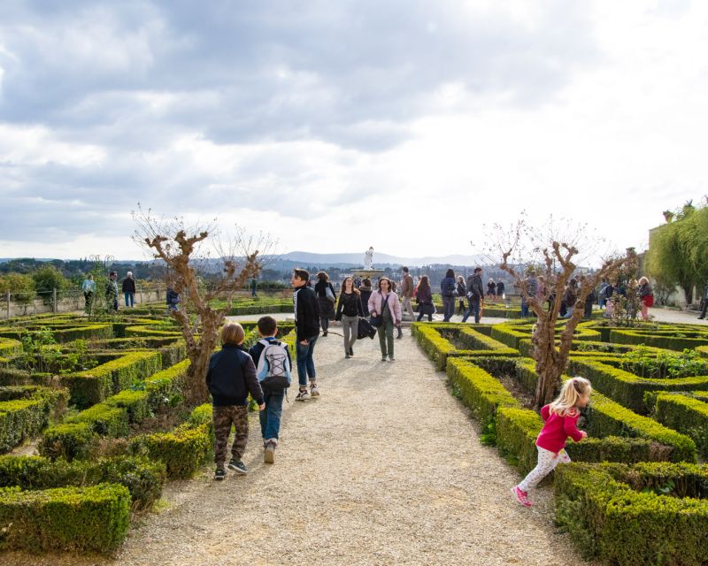 Florence: Pitti Palace and Boboli Gardens Walking Tour - Boboli Gardens, caves, fountains, and odd old engineering